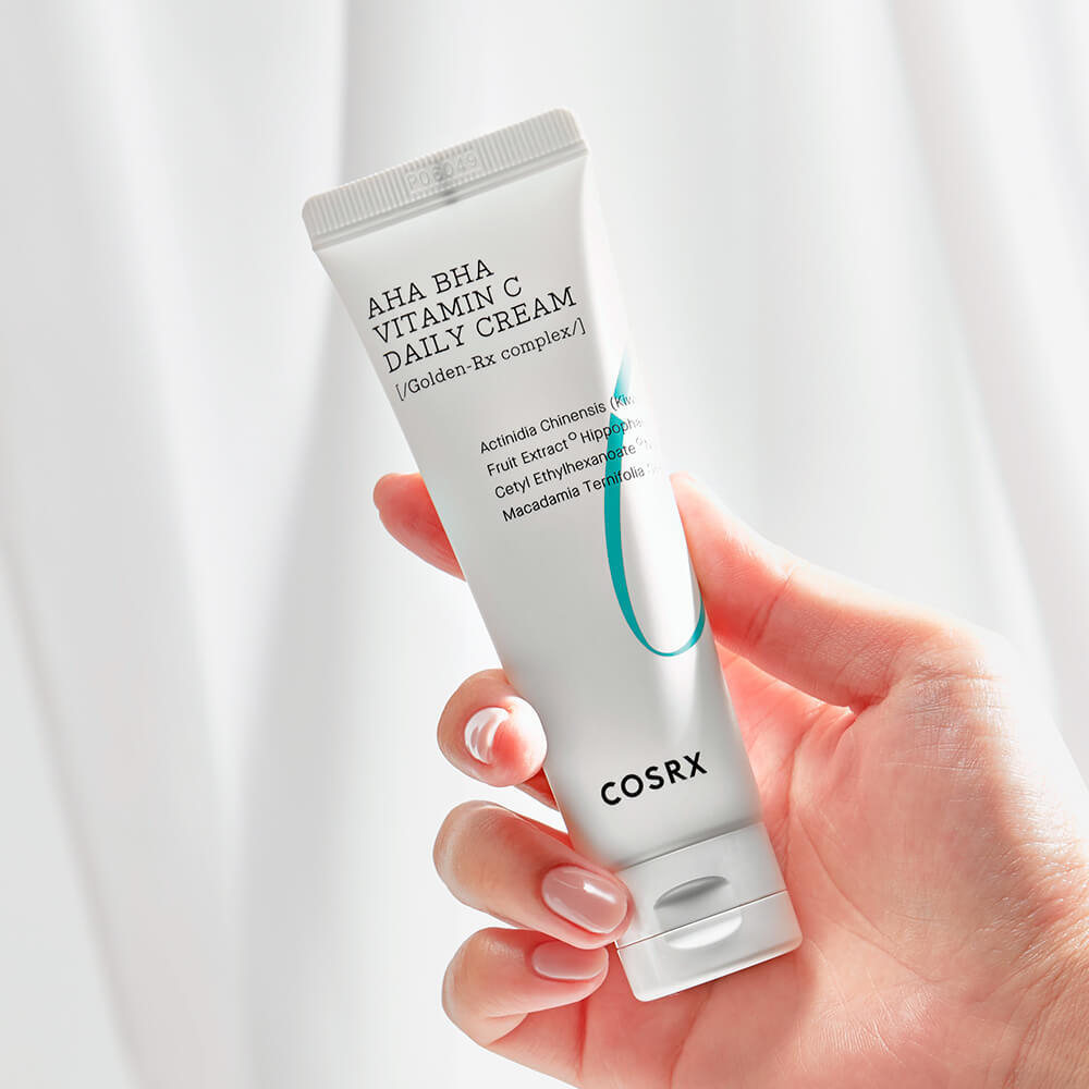 Освежающий кислотный крем с витамином C COSRX Refresh AHA BHA Vitamin C Daily Cream