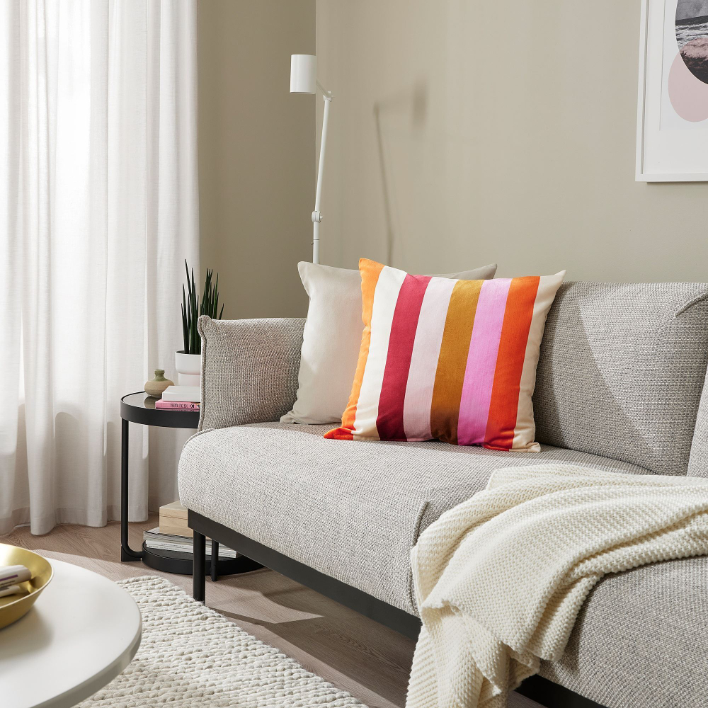 Чехол на подушку IKEA VATTENVAN, Разноцветный, 50x50 см