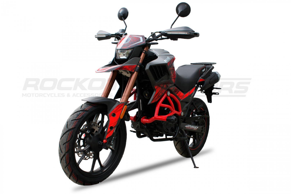 Мотоцикл турэндуро ROCKOT HOUND 250 LUX (красный, ЭПТС)