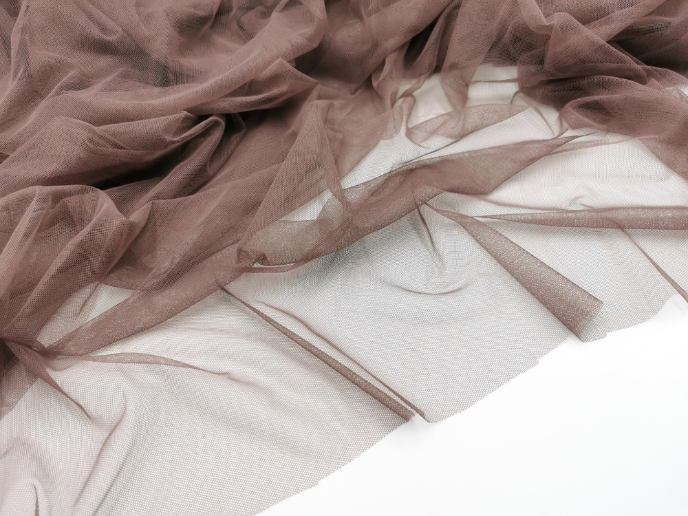 Бюстовая неэластичная сетка, Lauma, перец, Super Soft, (BSM-738)