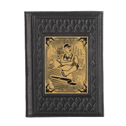 Обложка для паспорта «Строителю-2» с сублимированной накладкой