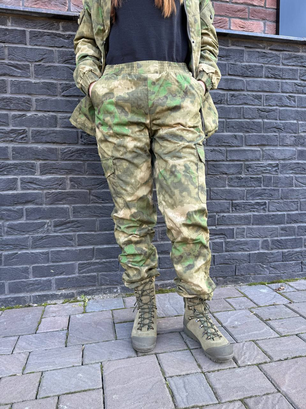 Женская горка валькирия /мох/ осень-зима