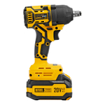 Гайковерт ударный аккумуляторный бесщет. CIWH-BL-20-500, Li-Ion, 20 В// Denzel