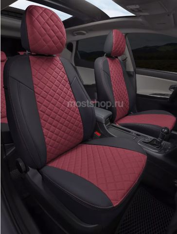 Авточехлы KIA Ceed III с 18г. (три отдельных спинки) комплектация Prestige