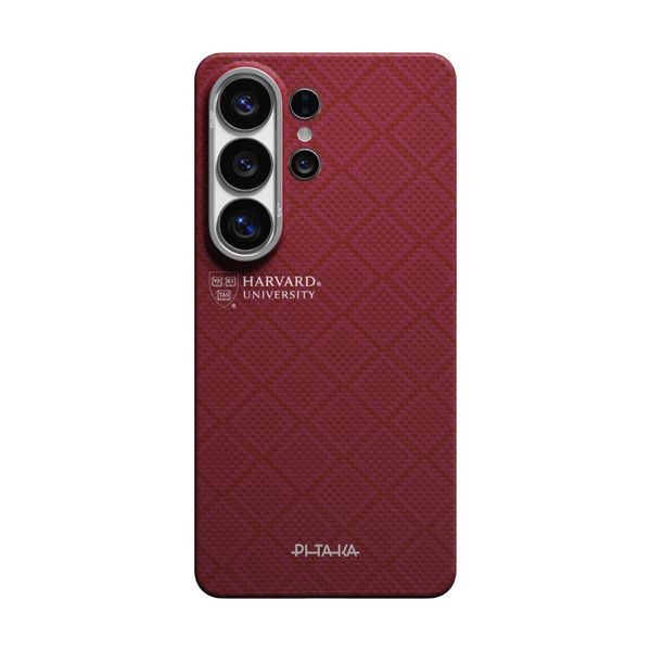 Чехол Pitaka Edge Case для Samsung S26 Ultra, Красный | Harvard Crimson