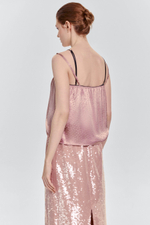 Топ бельевой из атласа