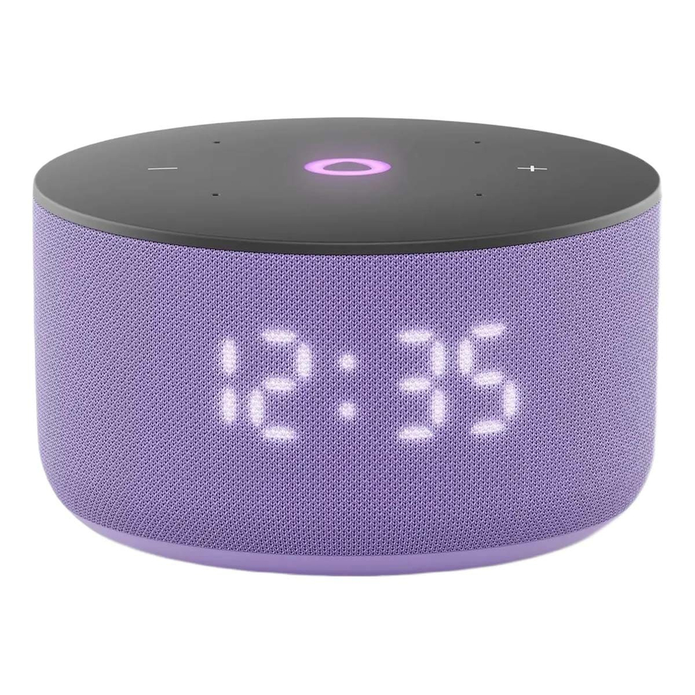 Умная колонка Яндекс.Станция Мини 3 (с часами) Лиловый