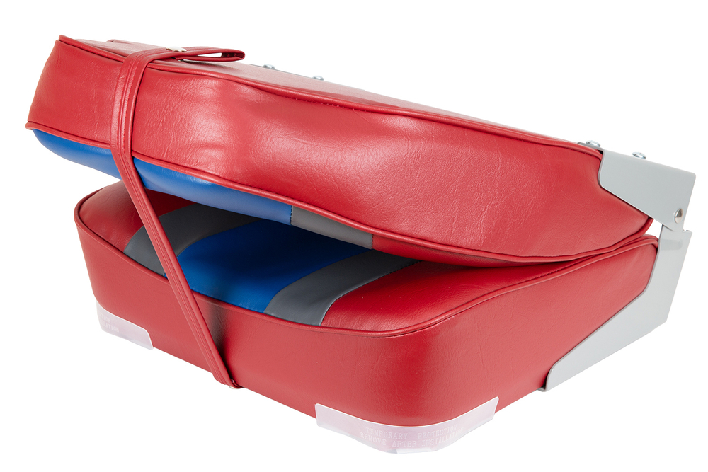 Кресло Highback Rainbow Boat Seat - Красный/Графит/Синий