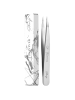 FreiAVIVER Точечный пинцет для бровей Sharp, серебро