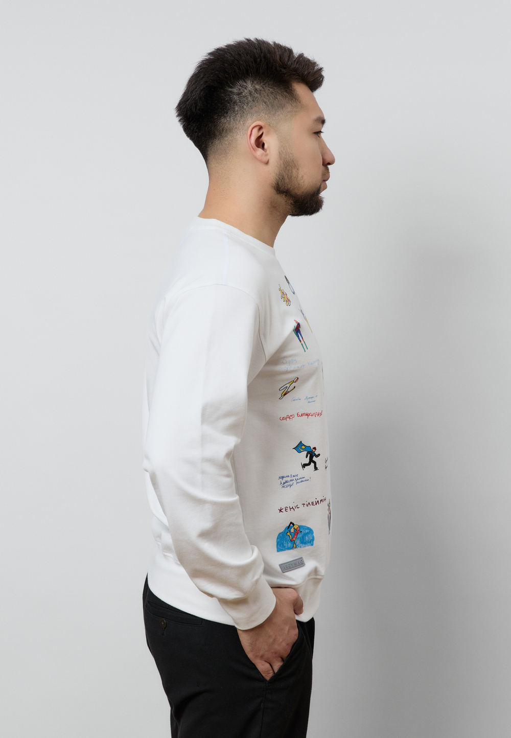 Свитшот OLYMPIC CHILD WHITE