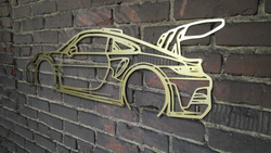 Панно автомобиль "Porsche" -20%