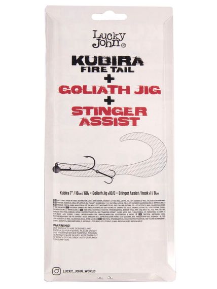 Твистеры LJ 3D BBS Series KUBIRA FIRE TAIL 7,0in (17,50)/PG45 1шт.