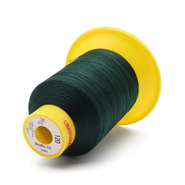 Нитка эластичная Gutermann Maraflex 120 (1500 метров), 1 кат. | 472 т.бутылочный