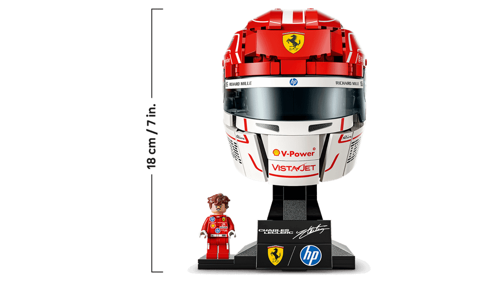 Конструктор LEGO Editions 43014 Scuderia Ferrari HP Charles Leclerc Helmet