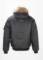 Куртка Сплав Аляска укороченная черная твил