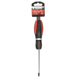 Отвертка "Era", PZ2 x 100 мм, CrV, трехкомпонентная рукоятка Matrix