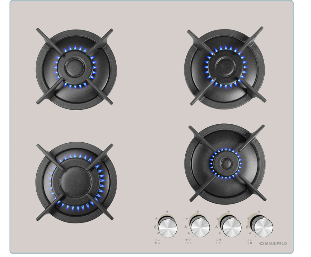 Газовая варочная панель MAUNFELD EGHG.64.1CBG/G фото 