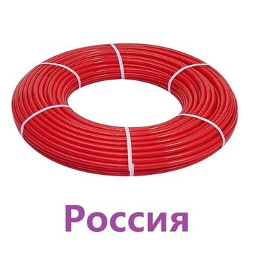 Труба Smart Install 16x2.0 мм. из сшитого полиэтилена PE-Xa/EVOH красная бухта 500 м. (Россия)