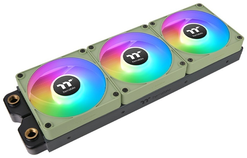 Система охлаждения Thermaltake CT120 EX Reverse ARGB Matcha Green 3-Fan Pack CL-F198-PL12MG-A
