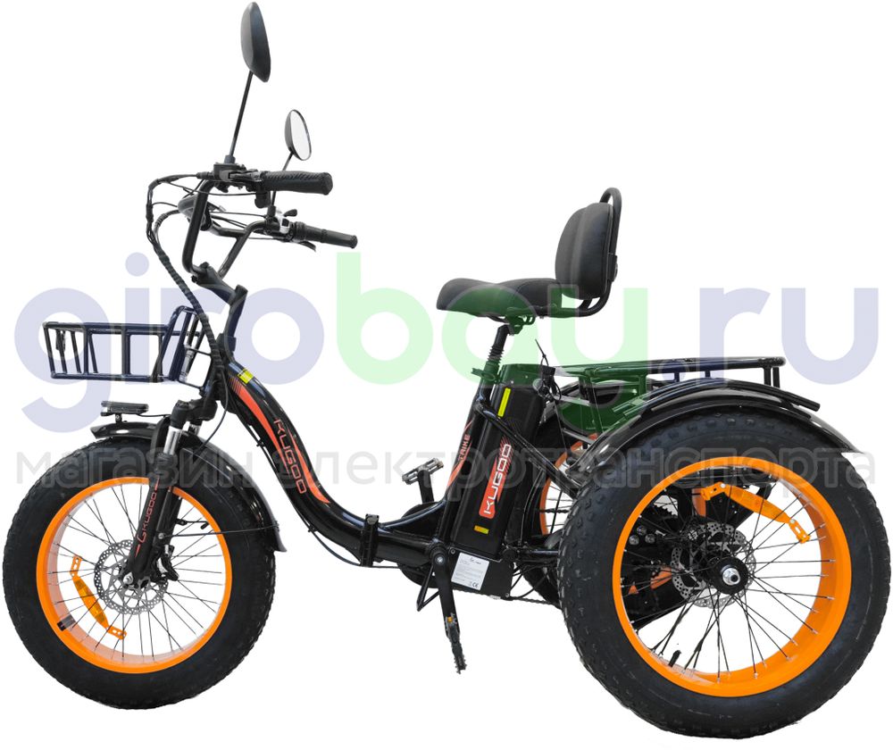 Электровелосипед KUGOO TRIKE 750W (48V/15.6Ah) фото №2
