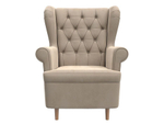 Кресло Торин Люкс, Бежевый, Велюр, 108493