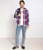 рубашка check flannel Tommy Jeans - разноцветная(DM0DM15114)