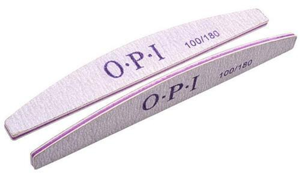 Пилка лодочка 100/180 OPI 25 штук