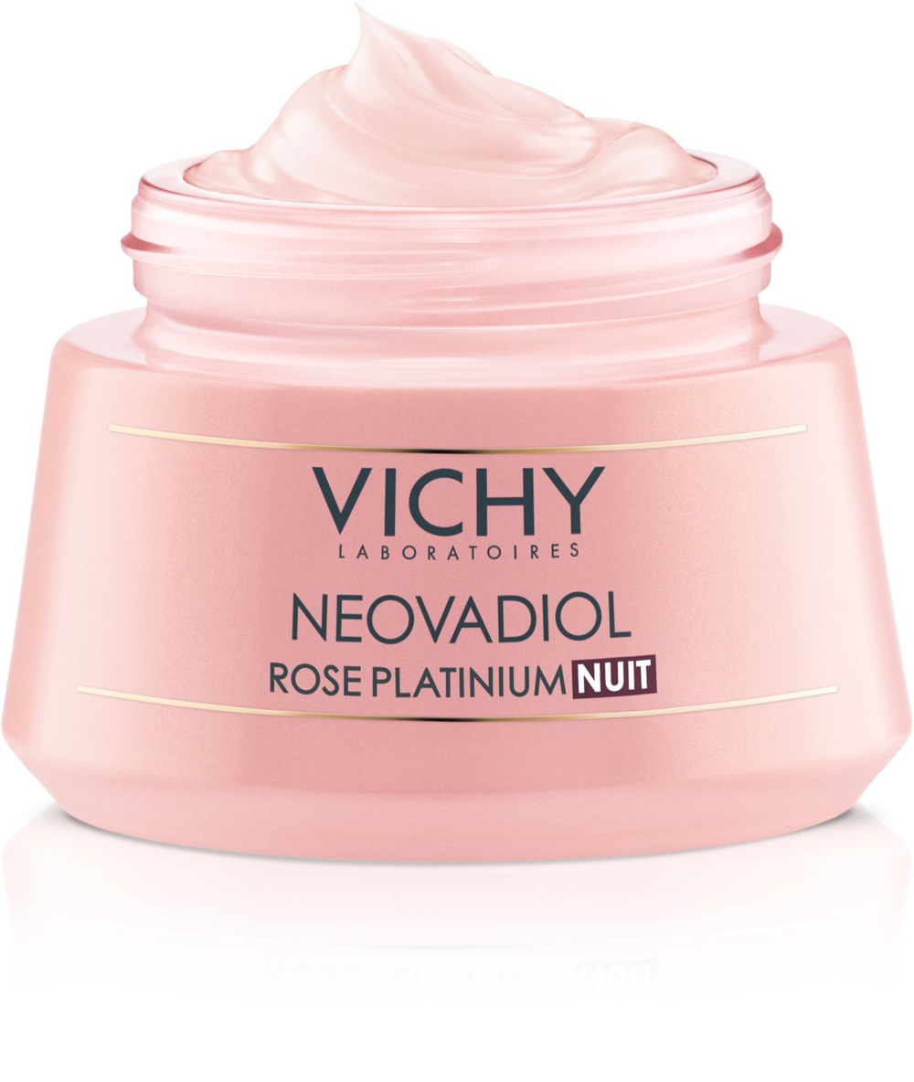 Vichy Neovadiol Rose Platinium - Осветляющий и регенерирующий ночной крем для зрелой кожи /   50  ml  / GTIN 3337875646796