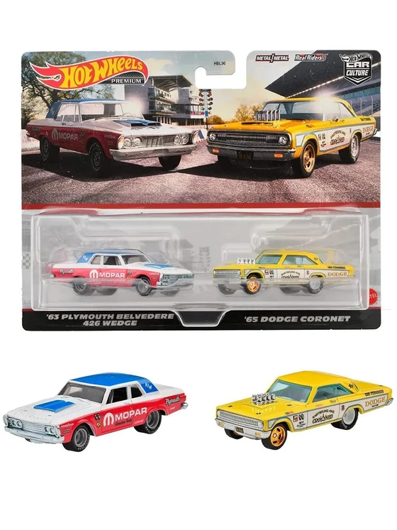 Набор Хот Вилс Премиум Car Culture Plymouth Dodge HKF56