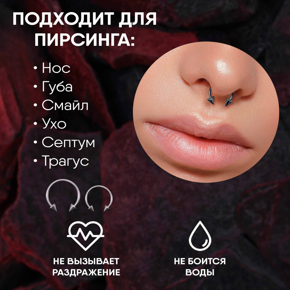 Циркуляр 12 х 1,2 мм с внешней резьбой 316L с конусами