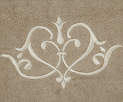 Набор полотенец 2 шт Old Florence Ванити коричневый