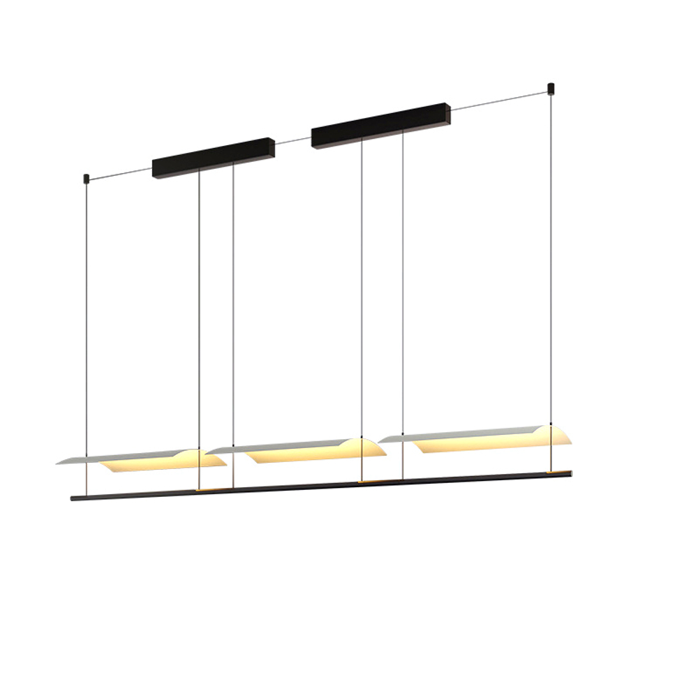 Pendant design lamp Kontur 6438/6436 by Vibia (3 sections)