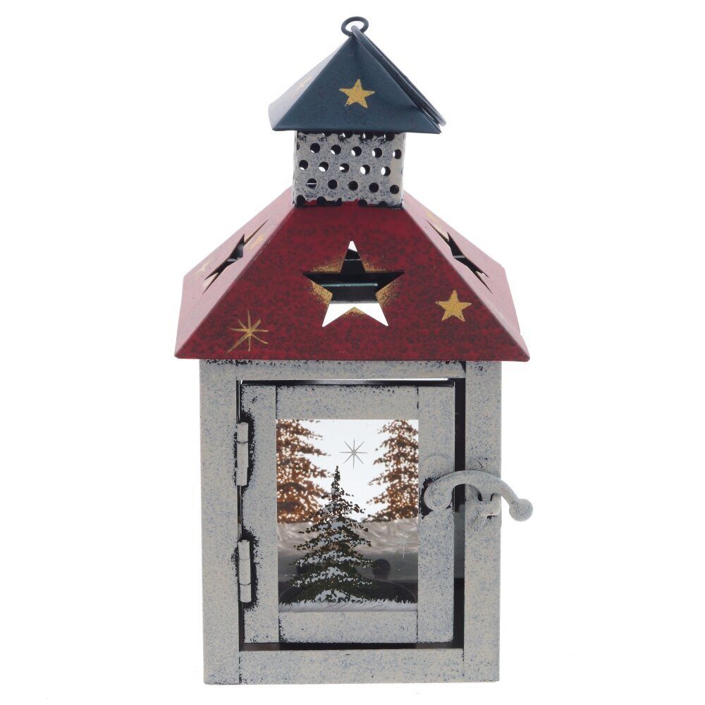 GAEM Подсвечник "Фонарь",L10 W10 H18,5 см, 2в.