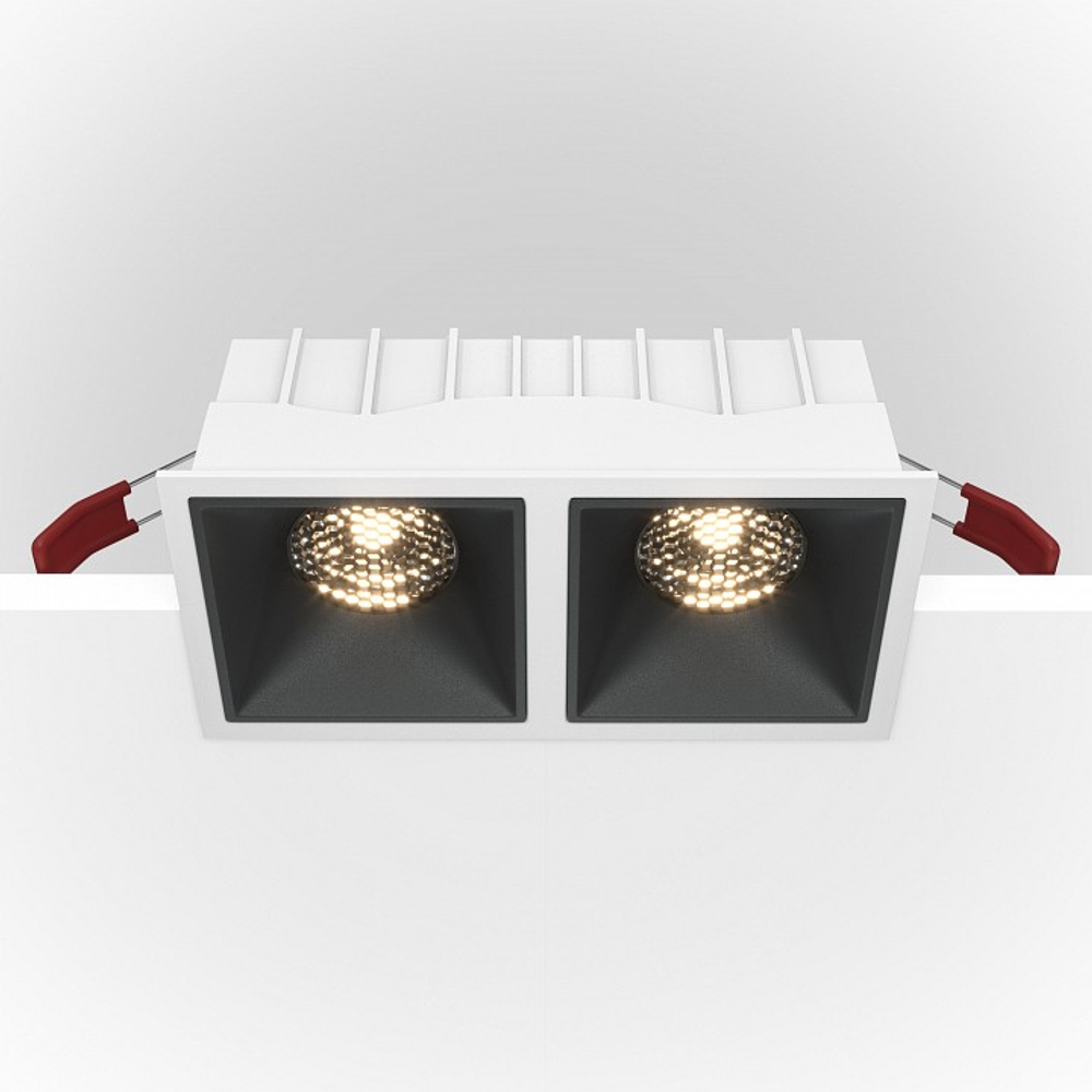 Встраиваемый светильник Maytoni Alfa DL043-02-15W4K-SQ-WB