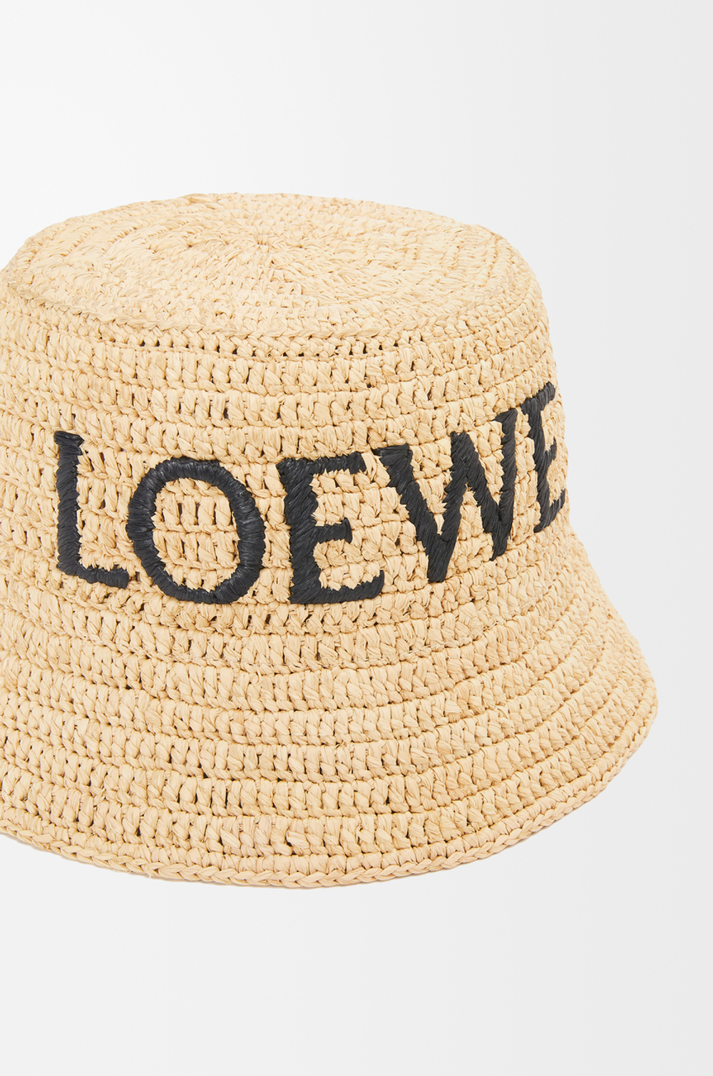 Loewe Панама из рафии, натуральный