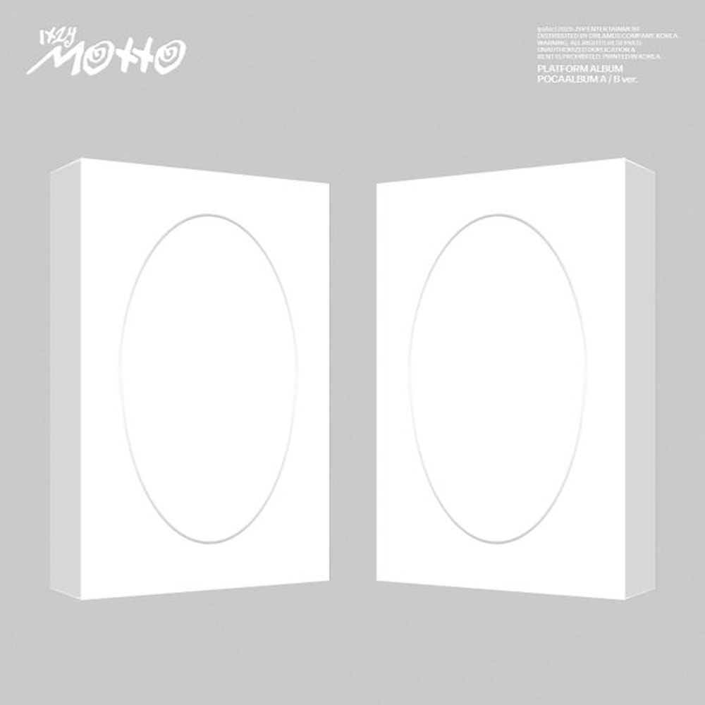 Альбом ITZY - Motto (POCAALBUM Ver.)