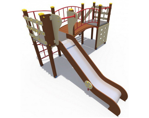 Детский игровой комплекс Браун ДИО 04012 со спиралью