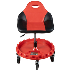 WDK-86012 Стул рабочий с лотком для инструмента, мягким покрытием и спинкой