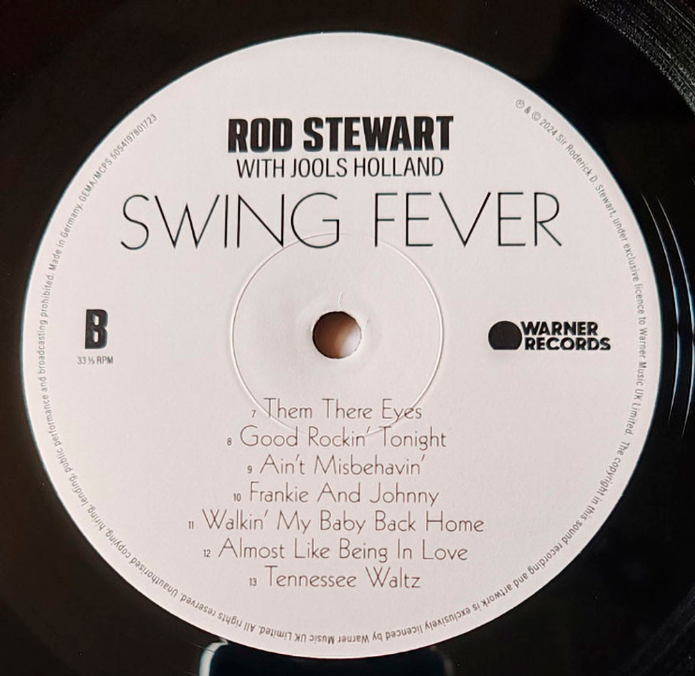 Rod Stewart With Jools Holland / Swing Fever (LP)