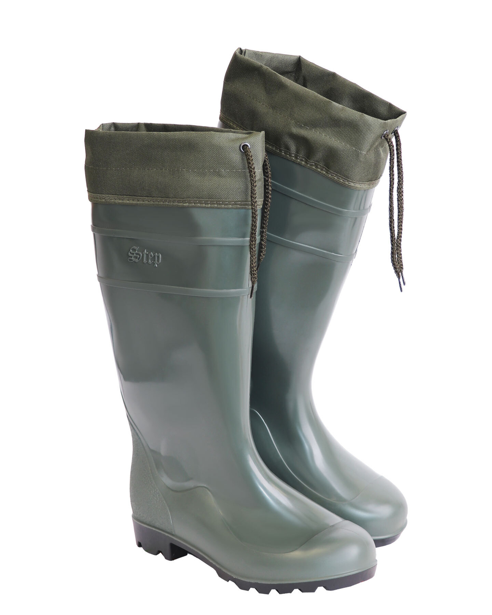 Сапоги ПВХ с манжетой мужские, высота 38см