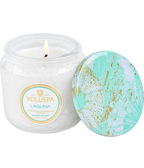 Лагуна, свеча в маленькой стеклянной банке, Voluspa