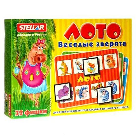 Лото "Веселые зверята"