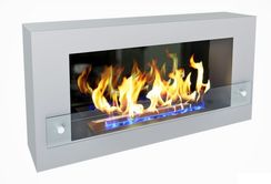 Биокамин CONSTANT 900 белый/черный со стемалитом