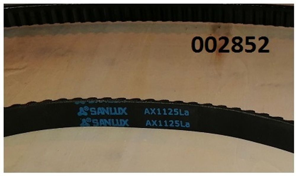 Ремень приводной клиновой насоса водяного Ricardo R6126A-260DE; TDK 260 6LT/Belt (AX1125 La)