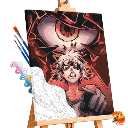 Картина по номерам Гачиакута Рудо Сюребрек