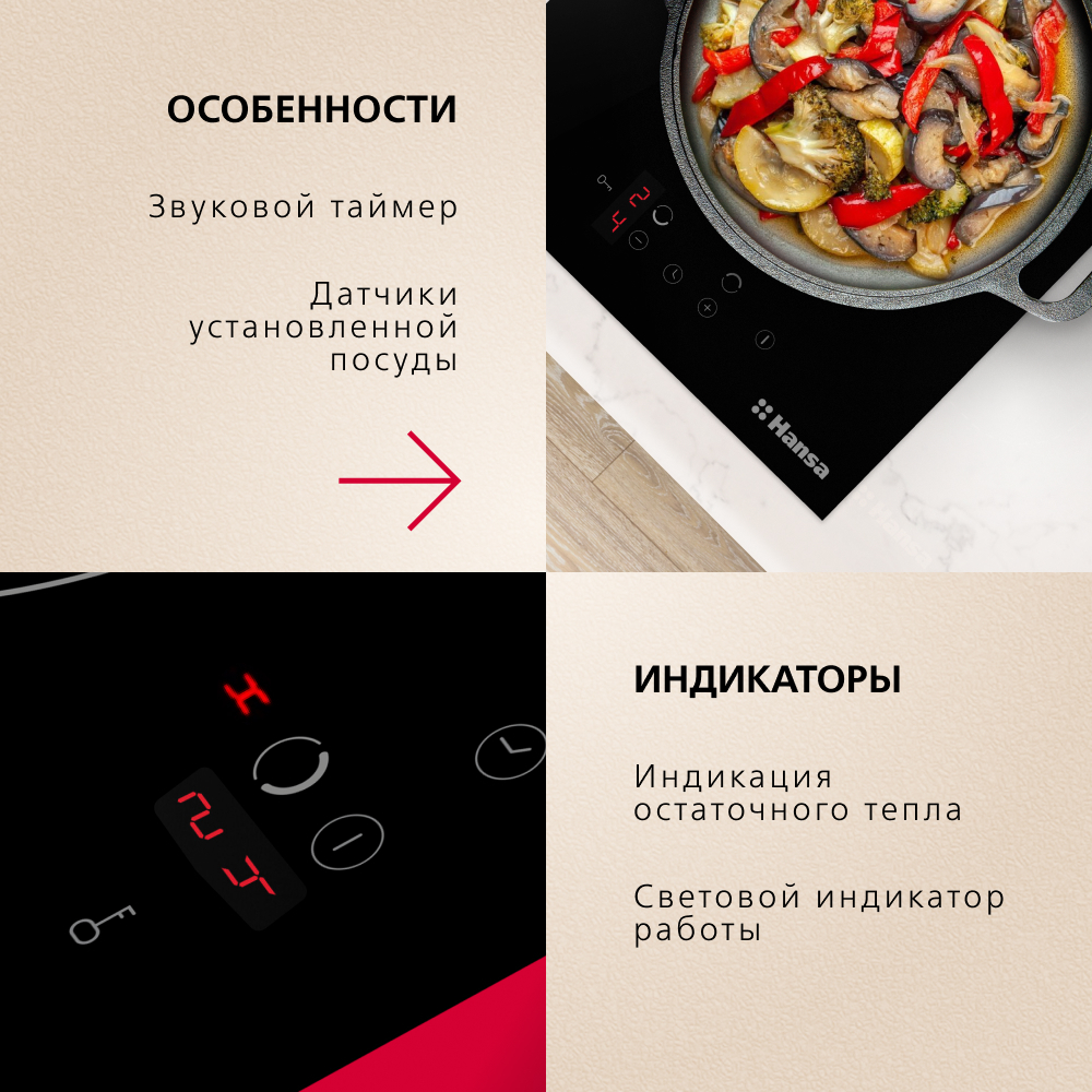 Индукционная панель Hansa BHI36200