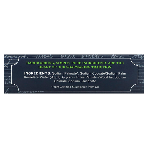 The Grandpa Soap Co., Мыло для лица и тела, сосновый деготь, 120 г (4,25 унции)