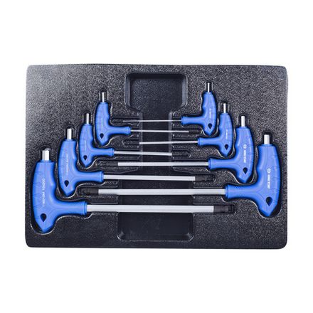 Цена на KING TONY (9-22108MR) Набор Г-образных ключей HEX, ложемент, 8 предметов