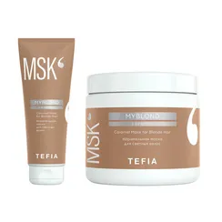 Карамельная маска для  светлых волос