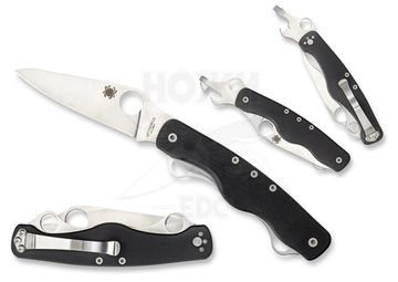 Складной нож Spyderco Clipitool Standard C208GP c клинком из стали 8Cr13MoV, рукоять G10